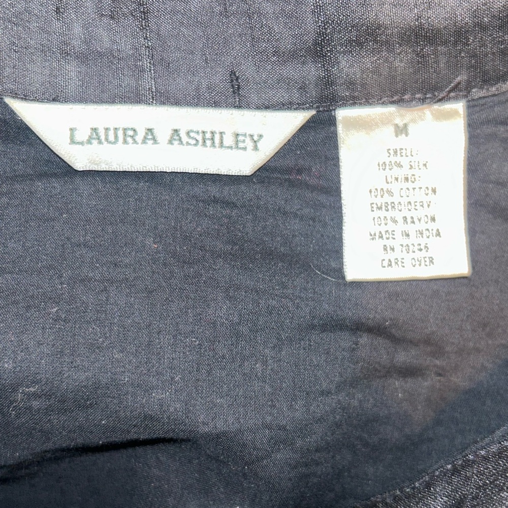 Laura‎ Ashley Embroidered & Beaded Jacket Colorful  Medium - Picture 3 of 3